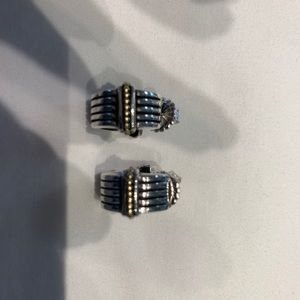 John hardy silver and gold earrings